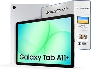 Compare Samsung Galaxy Tab A11+, 11 inch 90 H Display | 8 GB RAM | 256 GB Storage | AI with Google Gemini | Dolby Atmos | Quad Speakers | WiFi Tablet | International Version Silver at KSA Price