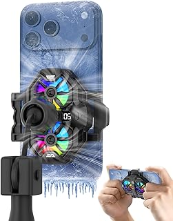 darkFlash Dual Core Phone Cooler with Clip, Cell Phone…