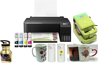 Compare PC Universal SuperTank Wireless Sublimation Printer Bundle for Custom Mug Design  Up to 10,000 Pages YieldBundle with Mug Press Machine & All Accessories at KSA Price