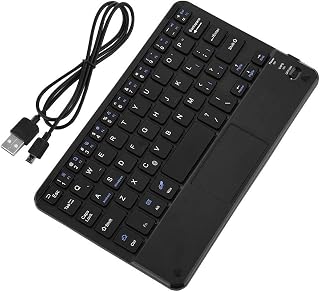 FUHULU Ultra-Thin Mini Wireless Bluetooth Keyboard,…