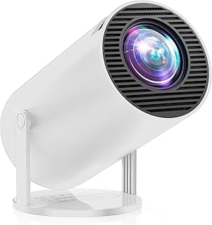 Mini WiFi Bluetooth Projector – 1080P HD Portable…
