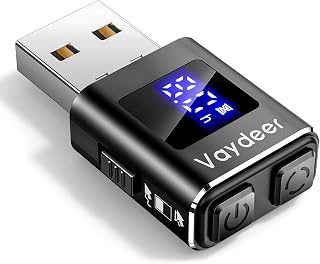 Compare Vaydeer Mini Metal Mouse Jiggler, Made of Premium Aluminum Alloy, Longer Life Span, Plug and Play, 100% Undetectable, 3 Natural and Random Tracks, USB Mouse Mover to Boost Your Productivity at KSA Price