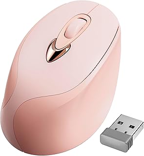 Excefore Wireless Mouse, 2.4G USB Rechargeable,…