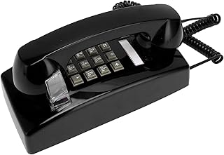 Compare Generic Vintage Retro Corded Telephone with Buzzing Machine, Waterproof Wall Mounted Phone for Home School at KSA Price