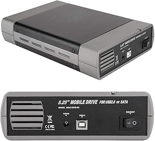 Wendry 5.25in Hard Drive Enclosure, Portable External…