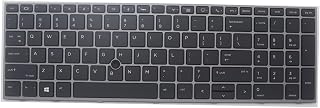 Compare New Replacement Laptop Keyboard for HP Zbook 15 G5 G6 Zbook 17 G5 G6 Keyboard with Point L12764001 L12765001 L28407001 Backlit US at KSA Price