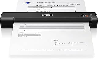 Compare Epson Workforce ES50 Mobile scanner, USB connected, with ScanSmart software at KSA Price