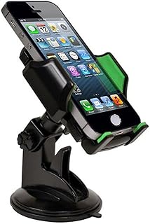 Compare Custom Accessories GOXT 23524 Adjustable Suction Cup Mount Phone Holder, Black at KSA Price