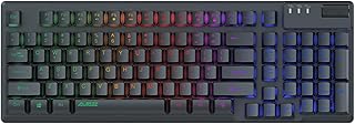 Compare Eacam AF981 Wired Keyboard R.GB Gaming Keyboard with 19Key AntiGhosting Metal Base Ergonomic Design Volume Control at KSA Price