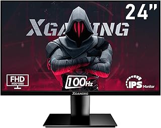 XGaming 24 Inch Monitor - FHD 1080P 100Hz…