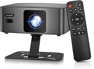 Salange P60Pro Smart Mini Projector Native 1080P,Android…