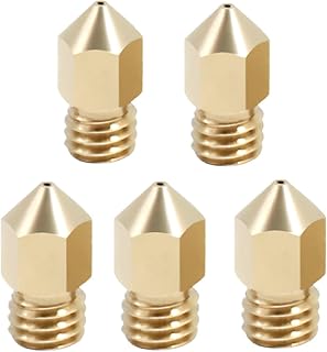 5PCS MK8 Copper Nozzles for 3D Printer Parts…