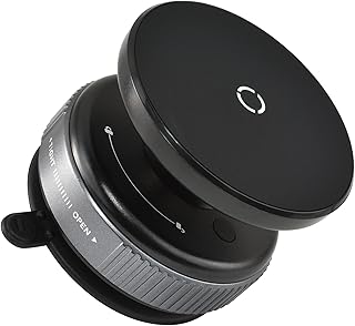 Compare X97 Vacuum Suction Magnetic Phone Mount, 360° Adjustable, MagSafe Compatible, Portable, Strong N52 Magnets, for Car, Desk, Office, Kitchen, Gym and any Smooth Surface. Midnight Black at KSA Price