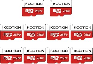Compare 256MB Micro SD Cards 10Pack, KOOTION Mini Flash Memory Card C4 Low Capacity for Old PhonesMP3 and Small File Transfer Pack of 10 256MB at KSA Price