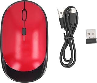 Compare Dual Mode Wireless Mouse, Ergonomic 2.4G Wireless Bluetooth Computer Mouse for Laptop at KSA Price