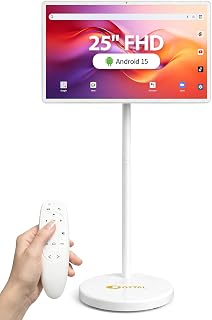 Smart tv 25-Inch Portable Monitor with Touch Screen,…