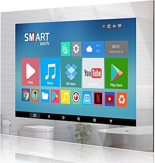 Haocrown 22-inch Bathroom Mirror TV IP66 Waterproof…