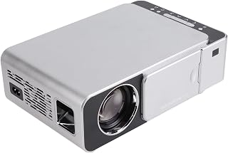Compare HD Projector, AC 100 To 240V 3W Sound Box Angle Correction Adjustable Projected Size WiFi Projector Silver for Home#2 at KSA Price