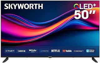 SKYWORTH 50Q6000H 50? 2K QLED+ Smart Google TV – Full…