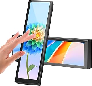 Compare 8.8 Inch Touch Screen Monitor, PC Sensors Panel, 1920 x 480 Resolution, Pink, Glossy Screen, Wall Mountable, IPS LCD, Monitor for Computer, Gaming at KSA Price