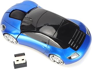 Compare Wireless Mouse, Ergonomic Optical Mouse with USB Receiver for 2.4G Wireless Computer for PC Laptop, Tablet, GamesBlue at KSA Price