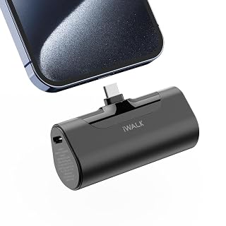 iWALK External Battery 4500mAh [USB-C Version] [Compatible…