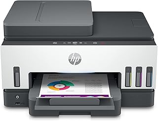 Compare HP Smart Tank 790 AllinOne Printer wireless, Print, Scan, Copy, Fax, Auto Duplex Printing, Document Feeder, Upto 3 years of printing already included, WhiteGrey  4WF66A at KSA Price