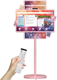 OFD 32 Inch Portable TV on Wheels FHD,Android15…