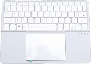 Luocute Keyboard with Touchpad, Rechargeable Foldable…