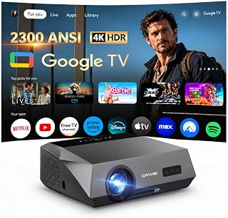 Compare 4K Daylight Projector, 2300 ANSI Smart Projector, WiFi 6, Bluetooth, NFC Wireless Casting, Low Latency Gaming, Auto Focus, HDMI ARC, Dolby Audio,Projector for Home Theater &Outdoor at KSA Price