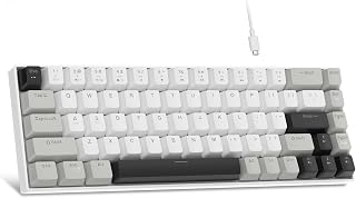 MageGee Portable 60% Mechanical Gaming Keyboard,…