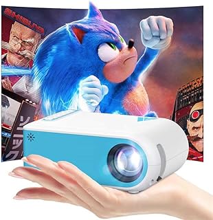 Nasin Mini Projector, Native 1080P 4K Supported…