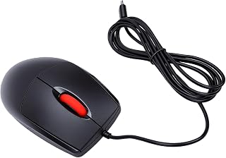 USB C Wired Mouse, Silent 1200DPI Optical Computer…