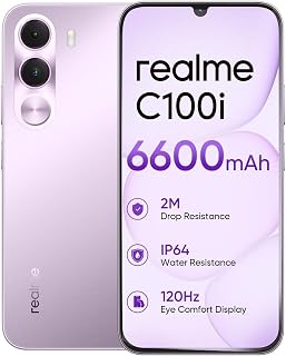 realme C100i 4G Smartphone Dual SIM, Mobile Phone…