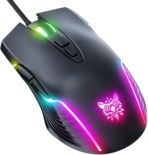 Irovami CW905 USB Wired Gaming Mouse RGB LED…
