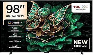 Compare 98Q7C 98Inch 4K Smart TV QD Mini LED Google TV, HDR 3000nits, 144Hz Native Refresh Rate, Dolby Vision & Atmos, Audio by Bang & Olufsen, CrystalGlow HVA Panel, Gaming TV with HDMI 4K 2025 Model at KSA Price