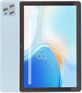 Compare 10 Inch Tablet for Android 11, 5G WiFi Dual Band Tablet, Octa Core Processor, 2GB RAM & 256GB ROM, 5MP + 13MP Camera, 128G Memory Card, 7000mAh Long Lasting Battery, Mystic Blue at KSA Price