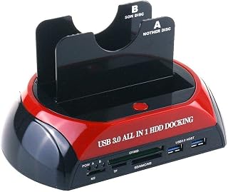 WLX-876U3C USB 3.0 to SATA Dual Bay External…