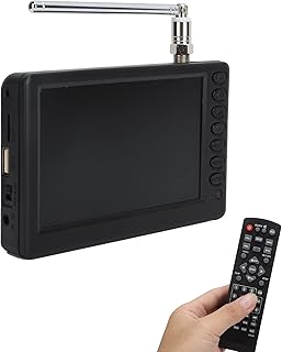 Compare Digital Television TV for Car Camping Kitchen,LEADSTAR 5 Inch Portable Handheld TVs Analog TV,Telescopic Antenna with Remote Control at KSA Price