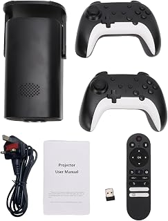 Compare Domary Game Projector with Wireless Controller, 720P Native 200 ANSI Lm at KSA Price