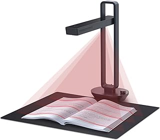 Compare CZUR Aura Pro Portable Book Scanner, A3 Document Scanner, AutoFlatten & Fingerprint Removal Technologies, MultiLanguage OCR, 90° Foldable, for Mac & Windows at KSA Price