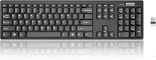 Compare Lenovo – Wireless Compact Keyboard– 100 Cordless Keyboard for PC, Laptop with Windows – Cordless Connection – Silent Key Clicks, Black at KSA Price