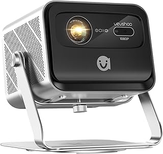 VEVSHAO V80 Smart Projector, 1920 * 1080P Full…