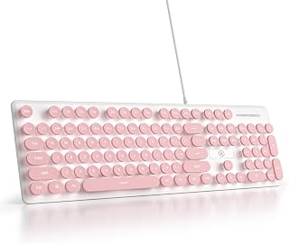 SOLIDEE Membrane Keyboard, 100%, Retro Typewriter…
