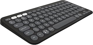 Compare Logitech Pebble Keys 2 K380s, MultiDevice Bluetooth Wireless Keyboard with Customizable Shortcuts, Slim and Portable, EasySwitch for Windows, macOS, iPadOS, Android, Chrome OS  Graphite at KSA Price