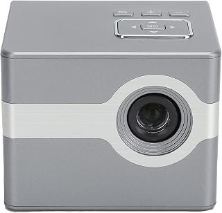 Compare Mini Projector, Portable Multi‑Function Cinema Projector for Home Theater, Equipped HD Lens with Multimedia Compatibility Diffuse Reflection Design to Reduce Blue LightUK at KSA Price