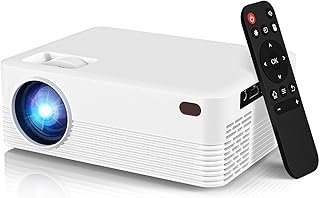 Mini Portable Projector with Wifi and Bluetooth, Native…