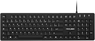 French AZERTY Keyboard Wired USB for Computer…
