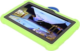 Compare 7 Inch Kids Tablet, Portable IPS HD Screen Toddler Tablet Dual Cameras Quad Core Processor for Home UK Plug at KSA Price
