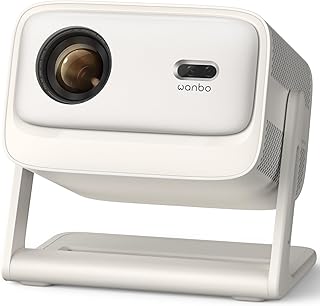 Compare Official Licensed Google TV 4K Smart Projector with WiFi and Bluetooth, Wanbo Vali 1 Pro Dolby Audio, MEMC, Native 1080P, 650 ISO, Auto Focus & Keystone, 260" Portable Home Outdoor Movie Projector at KSA Price